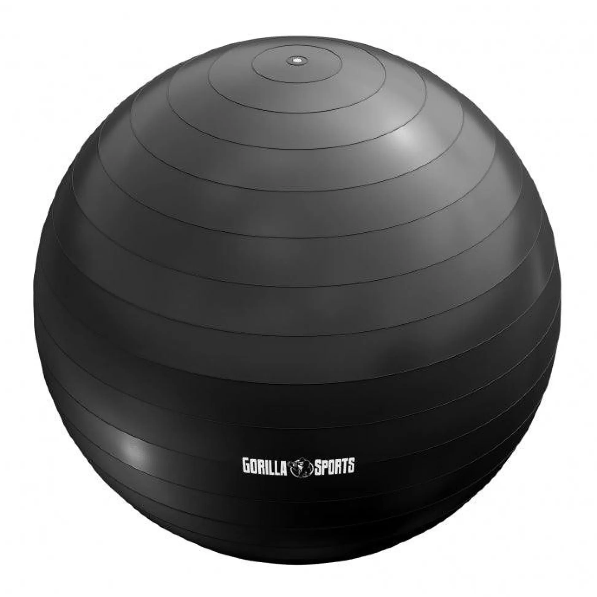 Gorilla Sports Gymnastikball inkl, Luftpumpe 55 - 75 cm Blau Outlet