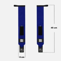 Gorilla Sports Handgelenk Bandage 2er Set 45 cm Grau Hot