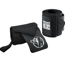 Gorilla Sports Handgelenk Bandage 2er Set 45 cm Grau Hot