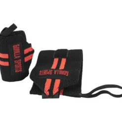 Gorilla Sports Handgelenkbandagen Schwarz / Rot Sale