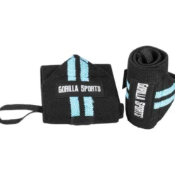 Gorilla Sports Handgelenkbandagen Schwarz / Rot Sale