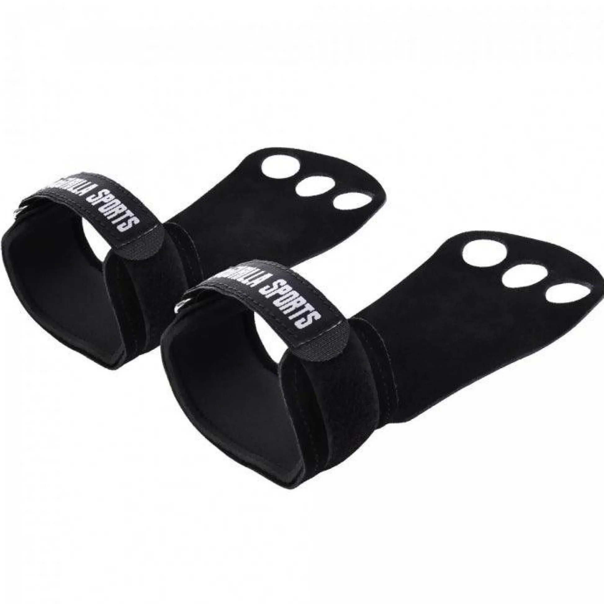Gorilla Sports Hand Grips 2er Set S - L Schwarz Sale
