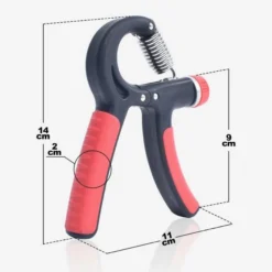 Gorilla Sports Handtrainer verstellbar 10 - 40 kg Schwarz / Rot Online