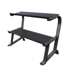 Gorilla Sports Hantelablage Hexagon Schwarz