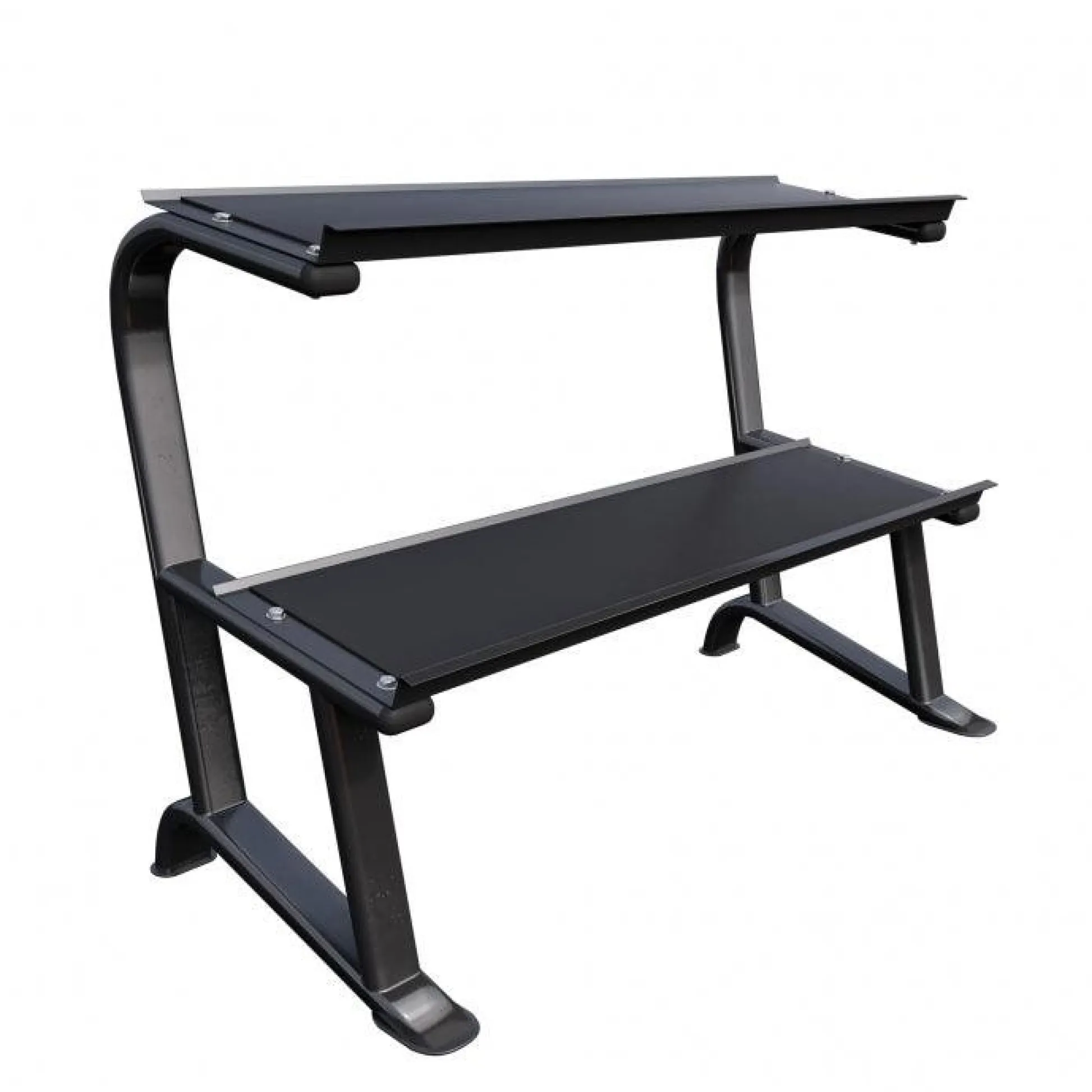 Gorilla Sports Hantelablage Hexagon Schwarz