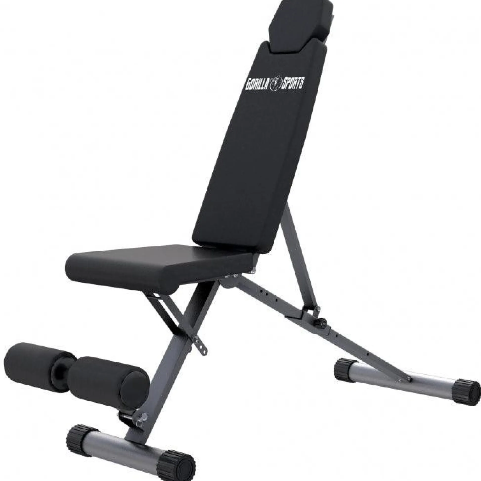 Gorilla Sports Hantelbank faltbar Schwarz Clearance