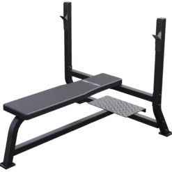 Gorilla Sports Hantelbank mit extra breiter Ablage Weiss Best