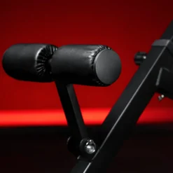 Gorilla Sports Hantelbank mit Hyperextension verstellbar Schwarz Best