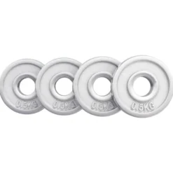 Gorilla Sports Hantelscheibe 0,5 - 30 kg Chrom Outlet