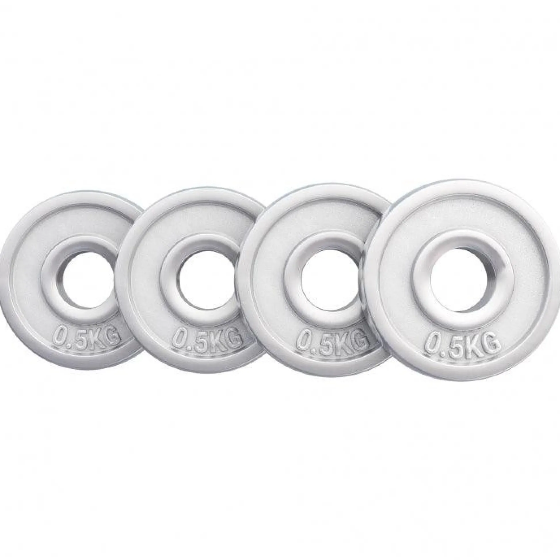 Gorilla Sports Hantelscheibe 0,5 - 30 kg Chrom Outlet