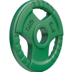 Gorilla Sports Hantelscheibe Gummi Gripper Olympia 1,25 - 25 kg Grün Sale