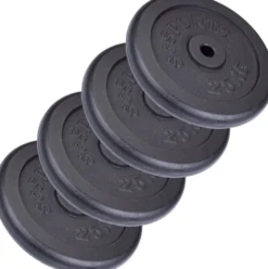 ScSports Hantelscheibe Gusseisen 20 - 120 kg Schwarz Outlet