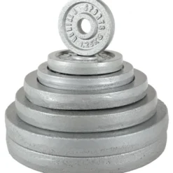 Gorilla Sports Hantelscheibe Gusseisen 0,5 - 30 kg Schwarz