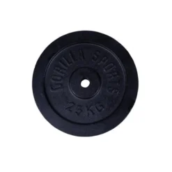 Gorilla Sports Hantelscheibe Gusseisen 0,5 - 30 kg Schwarz Online