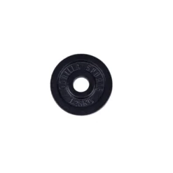Gorilla Sports Hantelscheibe Gusseisen 0,5 - 30 kg Schwarz
