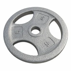 Gorilla Sports Hantelscheibe Guss Gripper - 2,5-45 lb (1,1-20,4 kg), 1