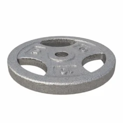 Gorilla Sports Hantelscheibe Guss Gripper - 2,5-45 lb (1,1-20,4 kg), 1