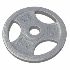 Gorilla Sports Hantelscheibe Guss Gripper - 2,5-45 lb (1,1-20,4 kg), 1