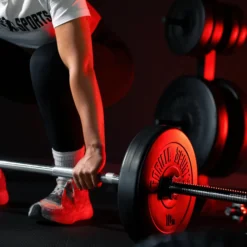 Gorilla Sports Hantelscheibe Kunststoff 1,25 - 15 kg Schwarz Online