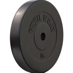 Gorilla Sports Hantelscheibe Kunststoff 1,25 - 15 kg Schwarz Online