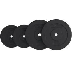 Gyronetics Hantelscheiben Set E-Series Kunststoff 30 kg Schwarz Clearance
