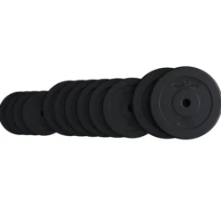 Gyronetics Hantelscheiben Set E-Series Kunststoff 30 kg Schwarz Clearance