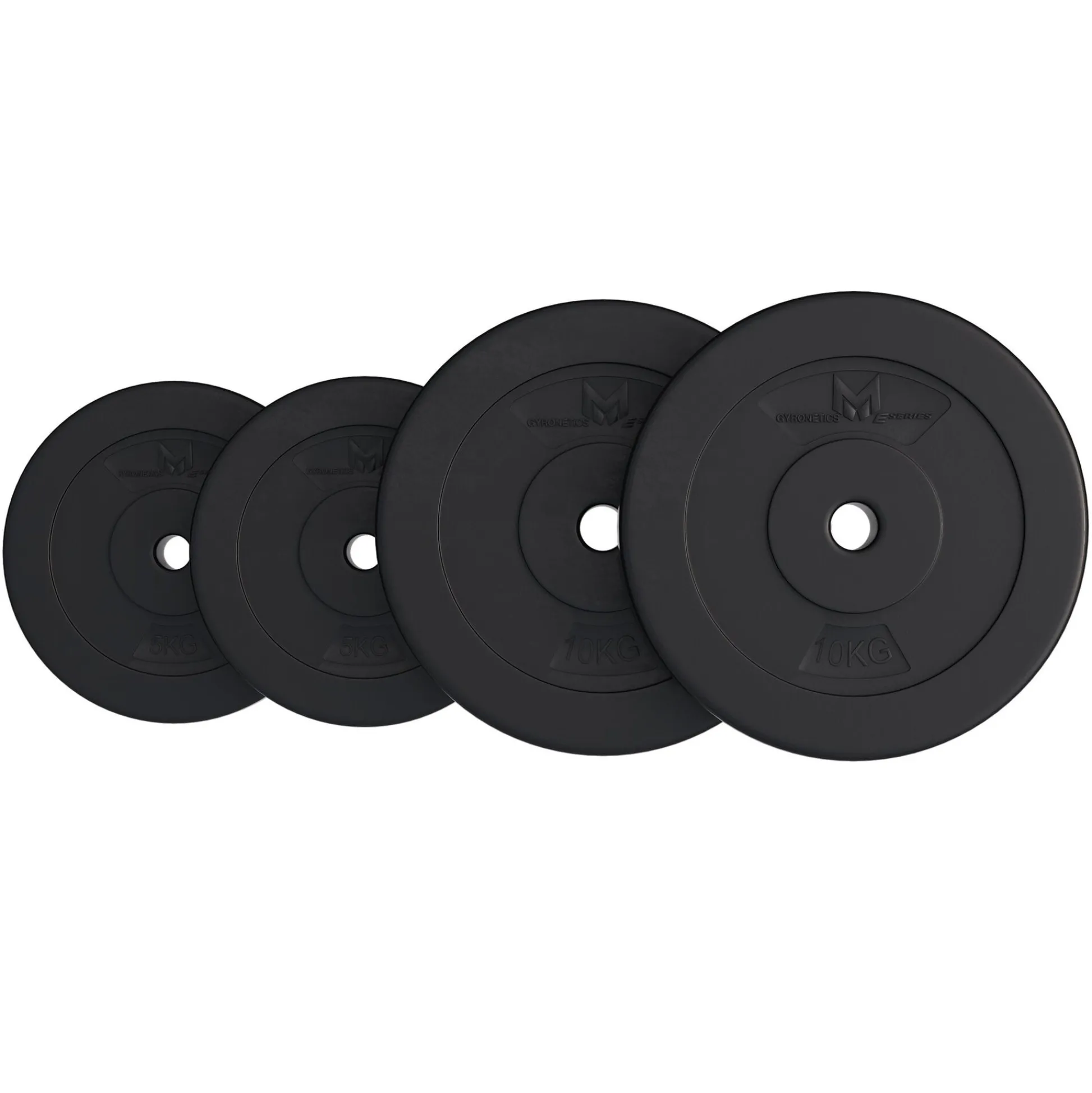 Gyronetics Hantelscheiben Set E-Series Kunststoff 30 kg Schwarz Sale