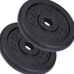 ScSports Hantelscheiben Set Gusseisen 10 - 40 kg Schwarz Online