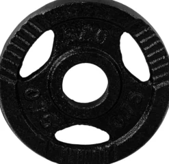 MOVIT Hantelscheiben Set 30/31 mm Gusseisen Gripper 2 - 30 kg Schwarz Online