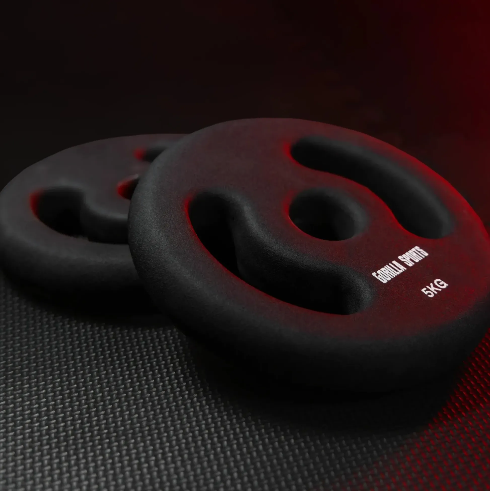 Gorilla Sports Hantelscheiben Set Neopren 2 - 10 kg Grün Sale