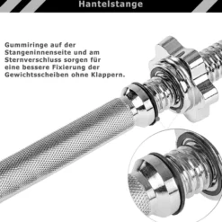 MOVIT Hantelset 23.5 - 55 kg Schwarz Outlet