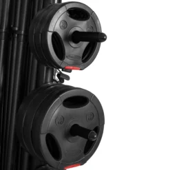 Gorilla Sports Hantelständer für Hantelstangen und Hantelscheiben 30 mm Schwarz Outlet