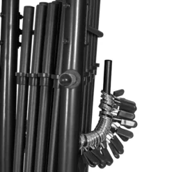 Gorilla Sports Hantelständer für Hantelstangen und Hantelscheiben 30 mm Schwarz Outlet