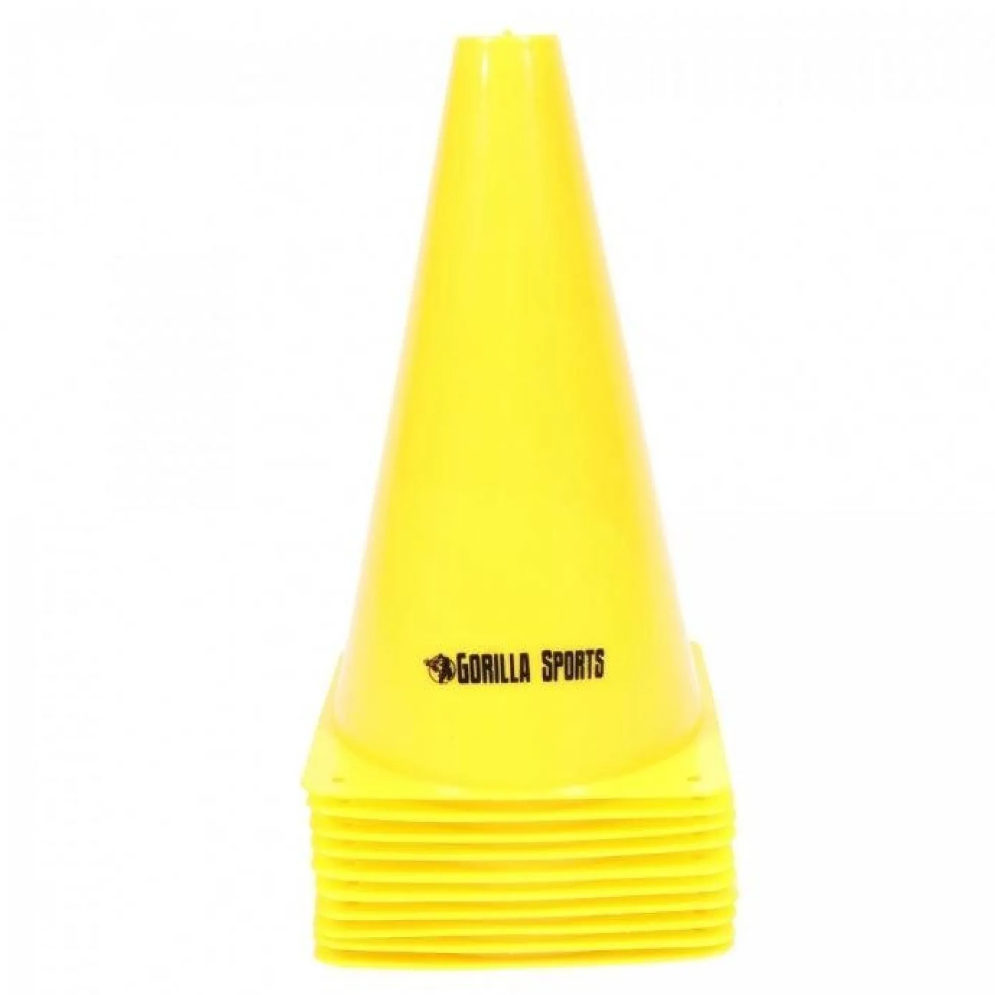 Gorilla Sports Hütchen 10-er Set Pylone 17 cm - 30 cm Orange Discount