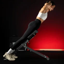 Gorilla Sports Hyperextension klappbar Schwarz Best