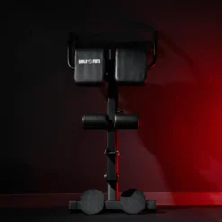 Gorilla Sports Hyperextension klappbar und verstellbar Schwarz New