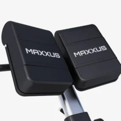 MAXXUS Hyperextension Rückentrainer PRO Schwarz / Blau Discount