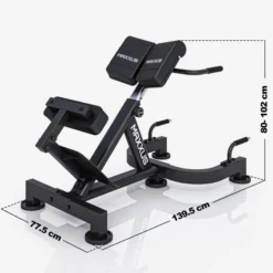 MAXXUS Hyperextension Rückentrainer PRO Schwarz / Blau Discount