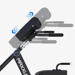 MAXXUS Hyperextension Rückentrainer PRO Schwarz / Blau Discount