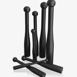 Gorilla Sports Indian Clubbell aus Stahl 2 - 20 kg Schwarz Outlet