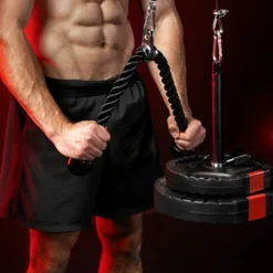 Gorilla Sports Kabelzug Schwarz Discount