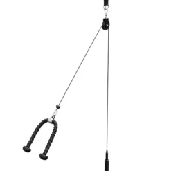 Gorilla Sports Kabelzug Schwarz Discount