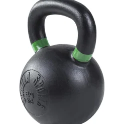Gorilla Sports Kettlebell aus Gusseisen mit Farbmarkierung 4 - 32 kg Schwarz / Pink New