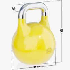 Gorilla Sports Kettlebell Competition 8 - 36 kg Gelb
