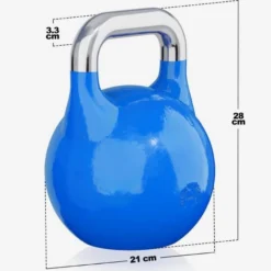 Gorilla Sports Kettlebell Competition 8 - 36 kg Blau Online