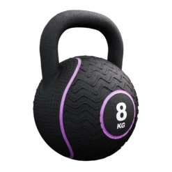 Gorilla Sports Kettlebell Gummi 4 kg – 20 kg Schwarz/Gelb Sale