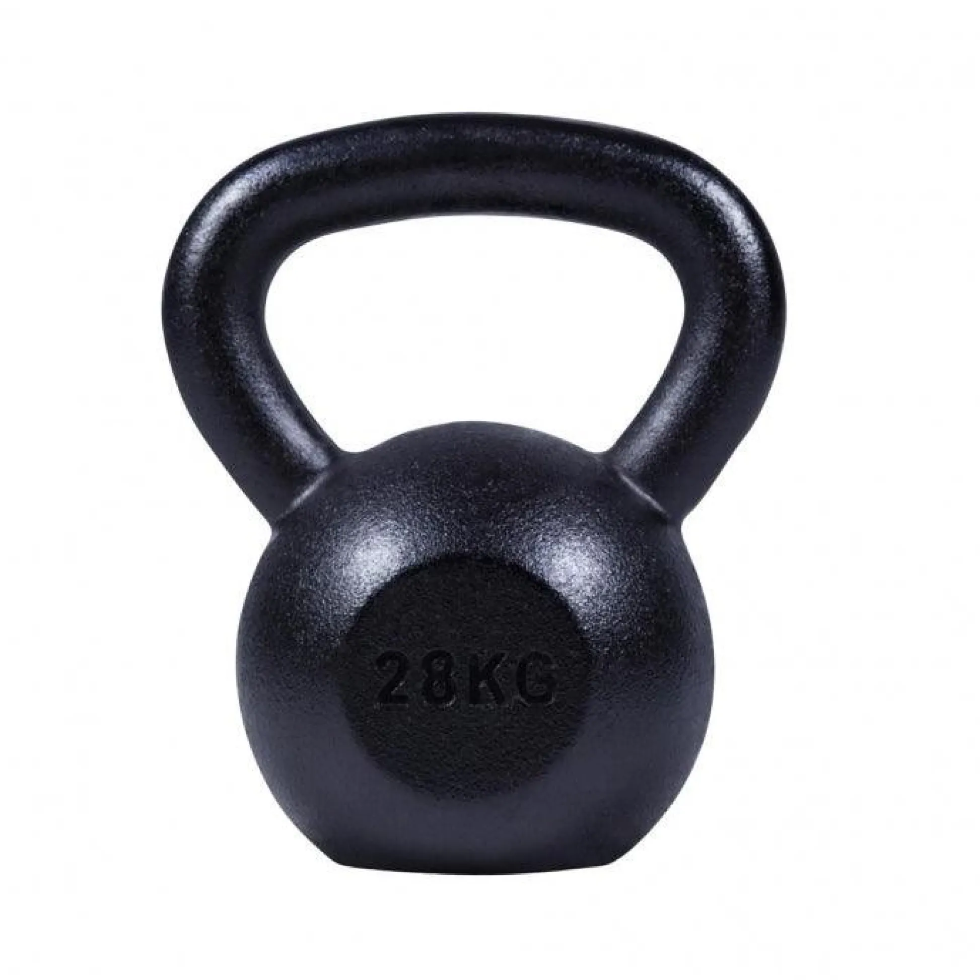 Gorilla Sports Kettlebell Gusseisen 2 - 32 kg Schwarz Hot