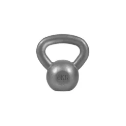 Gorilla Sports Kettlebell Gusseisen 2 - 32 kg Silber Discount