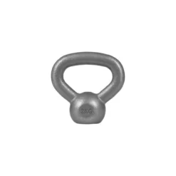 Gorilla Sports Kettlebell Gusseisen 2 - 32 kg Silber Outlet