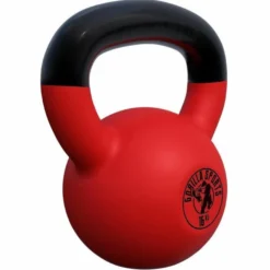 Gorilla Sports Kettlebell Gusseisen Neopren rot 2 - 32 kg Rot / Schwarz Outlet
